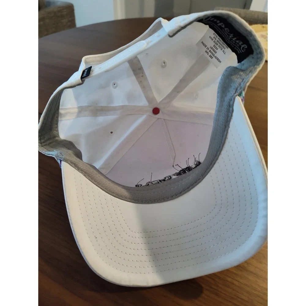 Imperial LIV Golf Rope Hat White Snapback True Fit Performance Cap L80669